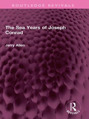 cover image of The Sea Years of Joseph Conrad